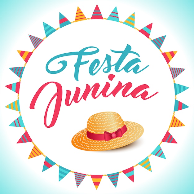 Fondo de fiesta junina