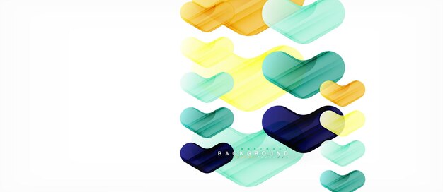 El fondo de las flechas brillantes y brillantes