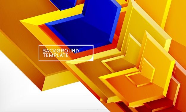 El fondo de las flechas tecnológicas abstractas y brillantes