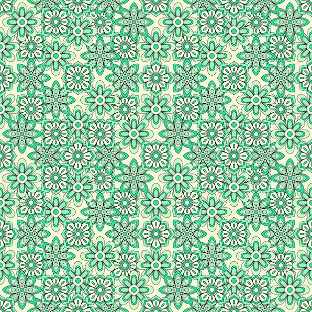Fondo de flor maravillosa inconsútil abstracto