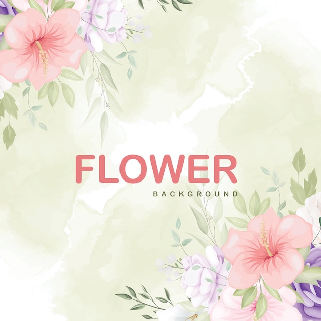 un fondo de flor con las palabras flor en él