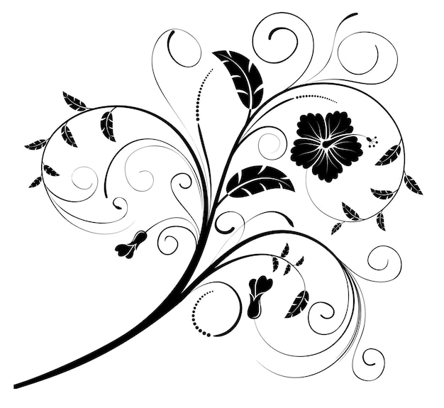 El fondo de la flor