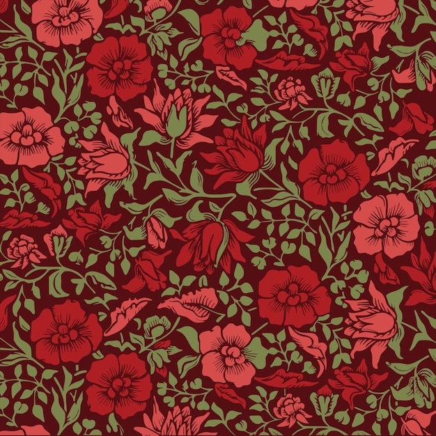 El fondo de la flor