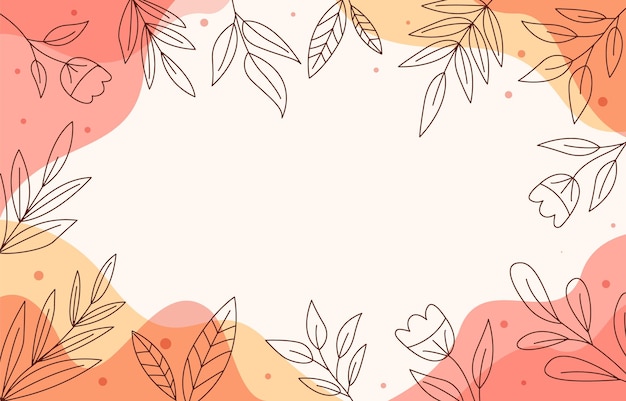 fondo floral abstracto