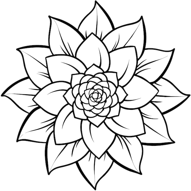 Fondo floral decorativo moderno con estilo incompleto