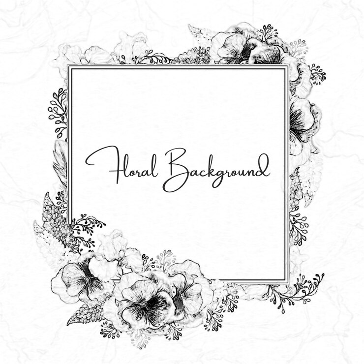 Fondo floral decorativo