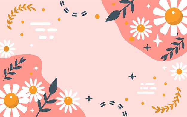 Fondo floral Día de San Valentín Día de las mujeres Día de las madres Fondo