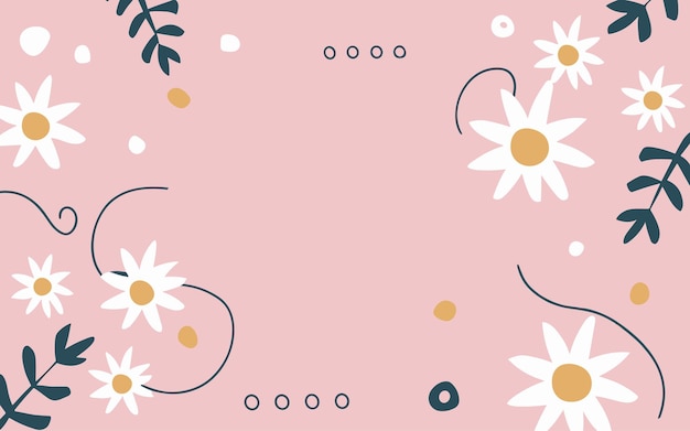 Fondo floral Día de San Valentín Día de las mujeres Día de las madres Fondo