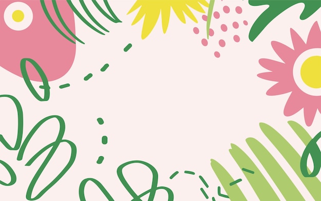 Fondo floral Día de San Valentín Día de las mujeres Día de las madres Fondo