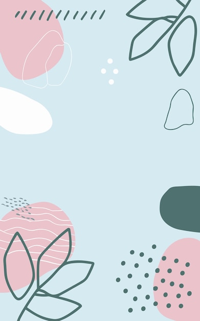 Fondo floral Día de San Valentín Día de las mujeres Día de las madres Fondo
