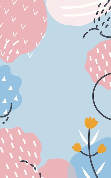 Fondo floral Día de San Valentín Día de las mujeres Día de las madres Fondo