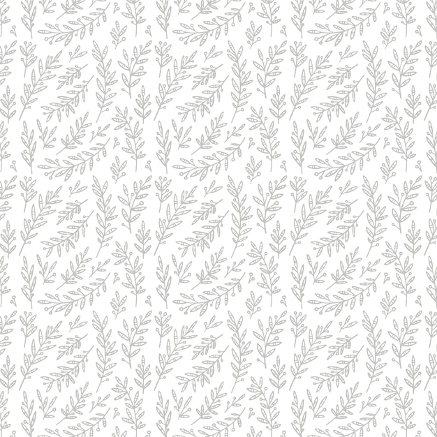 Fondo floral gris