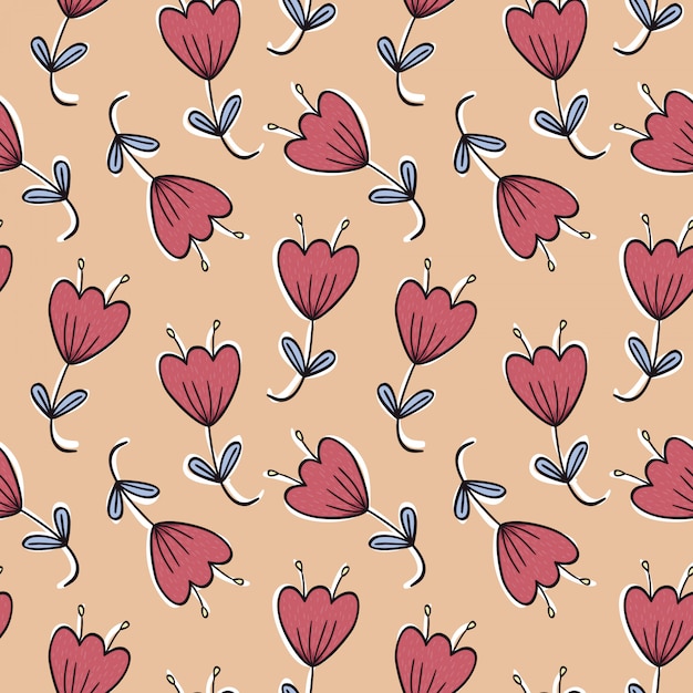 Fondo floral lindo