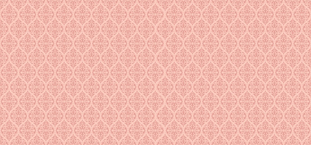 Fondo Floral Ornamental Patrón Rosa Europeo