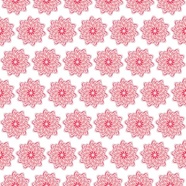 Fondo floral patrón vectorial sin costuras de peonías en una capa transparente