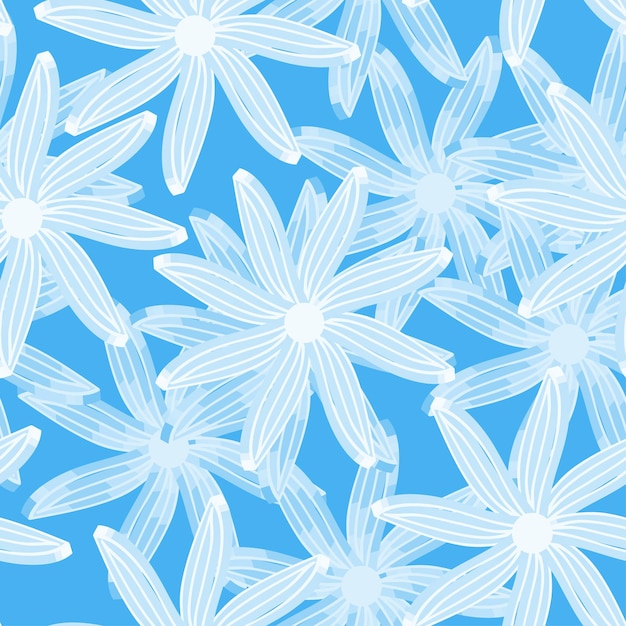 Fondo floral transparente
