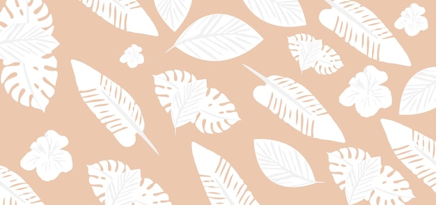 Fondo floral transparente