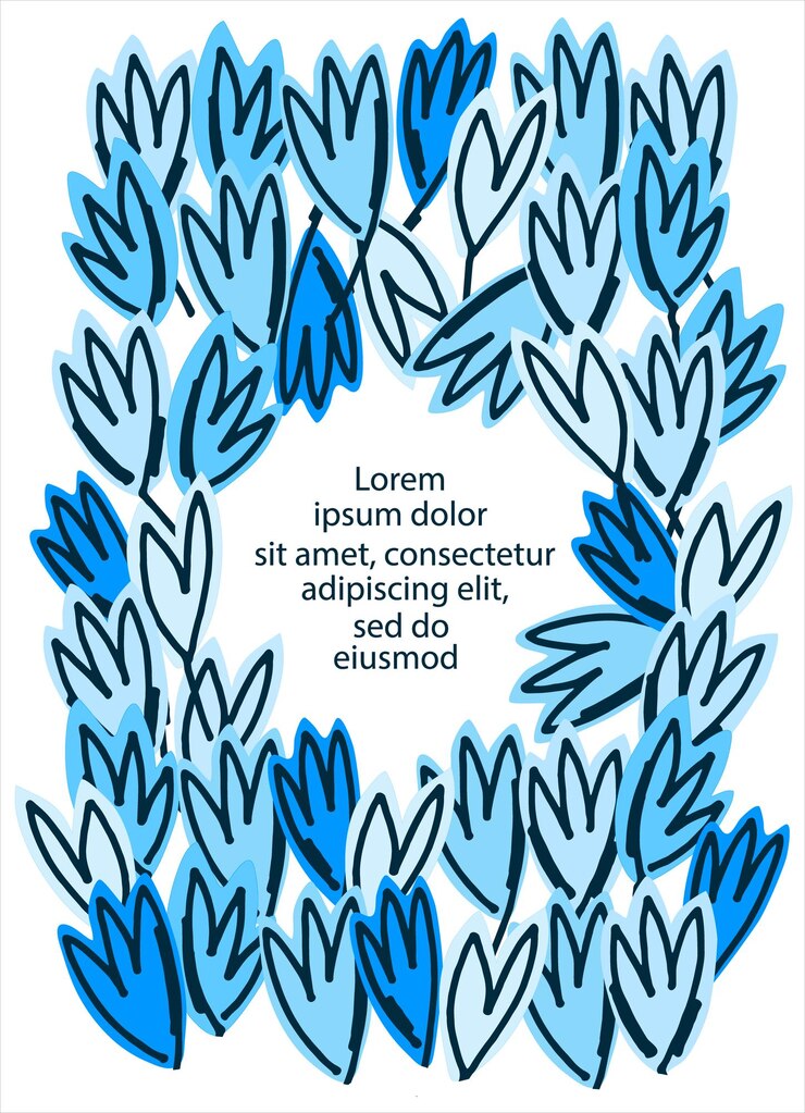 Vector fondo floral vertical con lugar para el texto marco con flores de galanthus dibujadas a mano sobre fondo blanco plantilla de volante de invitación de tarjeta de felicitación