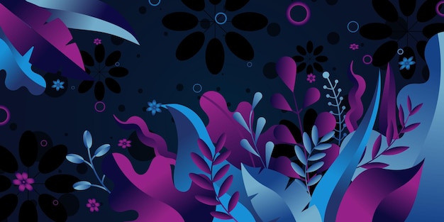 Vector fondo floral