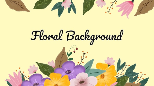 el fondo floral