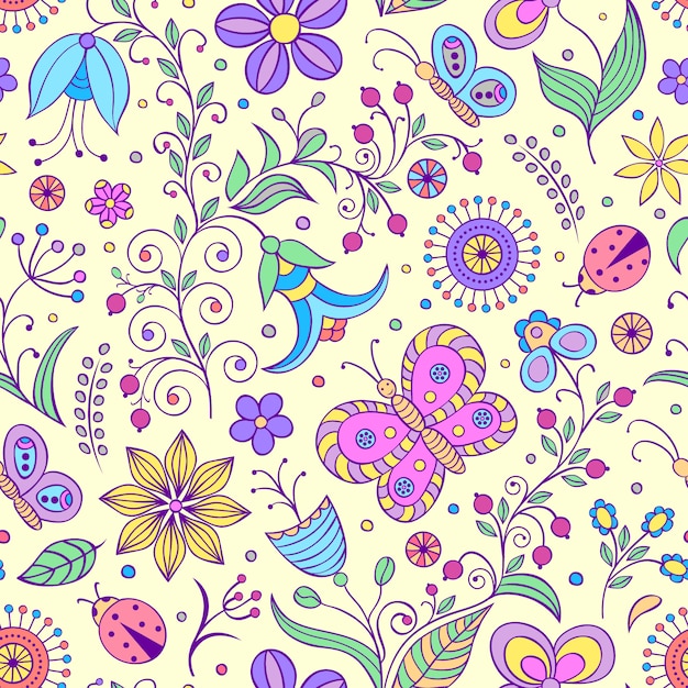 Vector fondo floral