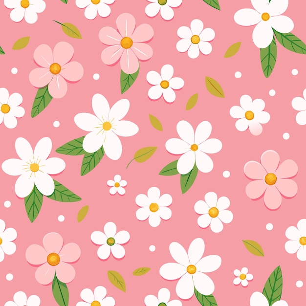 fondo de flores coloridas de diseño minimalista