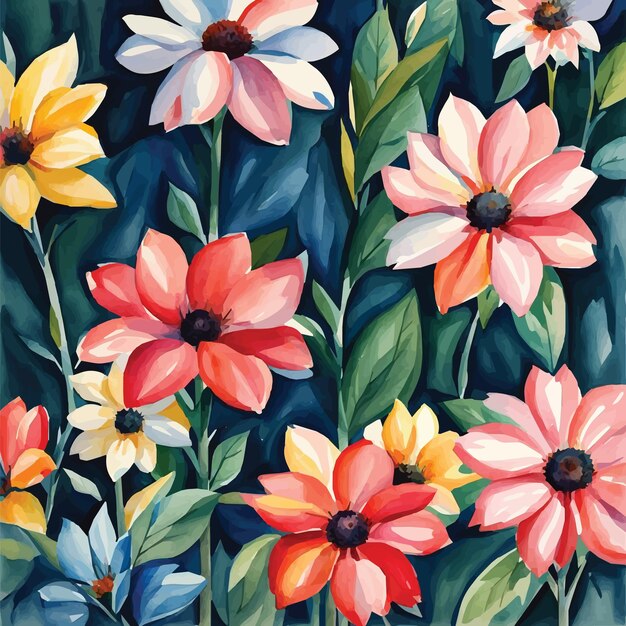 Fondo de flores