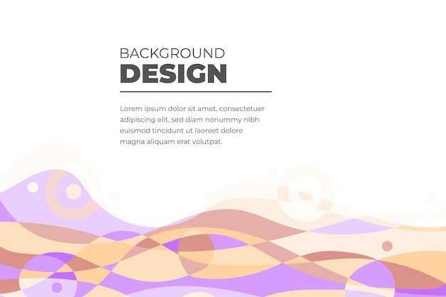 Fondo fluido abstracto colorido vector para plantilla de banner