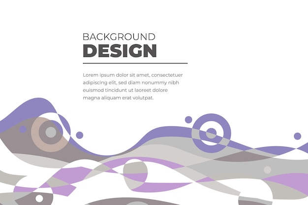 Fondo fluido abstracto colorido vector para plantilla de banner