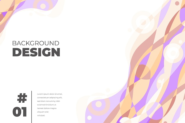 Fondo fluido abstracto colorido vector para plantilla de banner