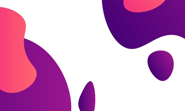 Vector fondo fluido abstracto con gradiente colorido