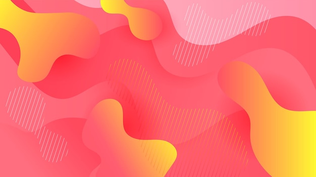 Fondo fluido abstracto moderno Diseño de fondo degradado de color Diseño de fondo fresco carteles