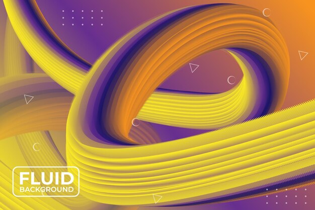 Fondo fluido colorido o fondo de color de onda de fluido abstracto