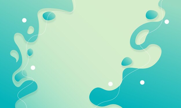 Fondo fluido degradado azul abstracto. Ilustración vectorial.