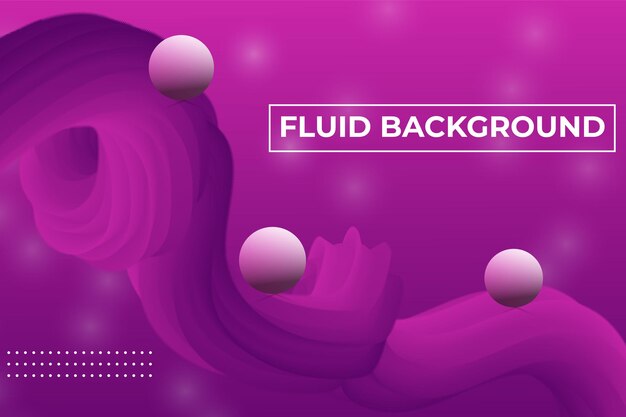 Fondo fluido degradado vectorial