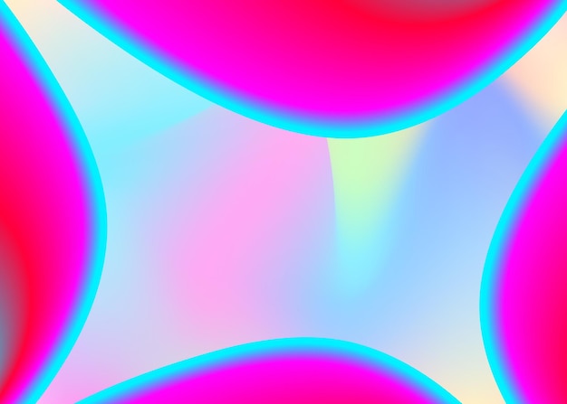 Fondo fluido con formas y elementos dinámicos líquidos.