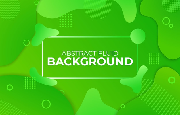 Fondo fluido de gradiente verde