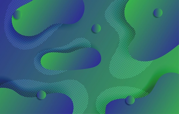 Fondo fluido orgánico degradado elegante abstracto