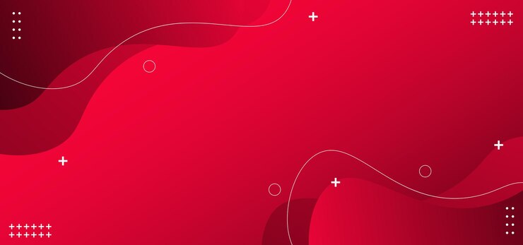 Fondo fluido rojo abstracto con área de espacio de copia Fondo abstracto moderno para cualquier diseño