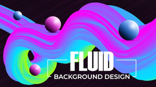 Fondo de flujo con formas orgánicas en tres gradientes de color