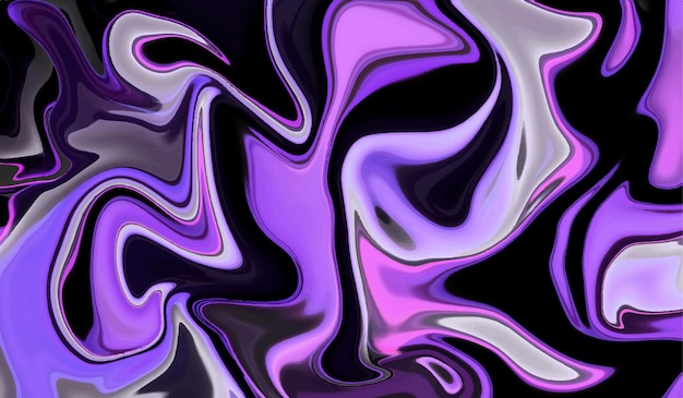 Fondo de flujo de líquido colorido moderno con color de onda suave
