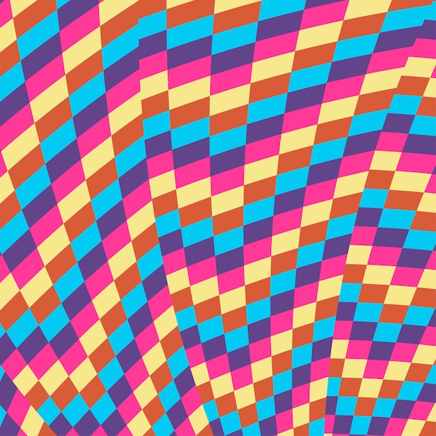 Fondo de forma colorida