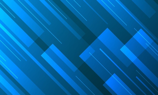 El fondo de la forma de los cuadrados azules abstractos El fondo del diseño de los quadrados azules modernos El concepto futurista El fondo geométrico abstracto