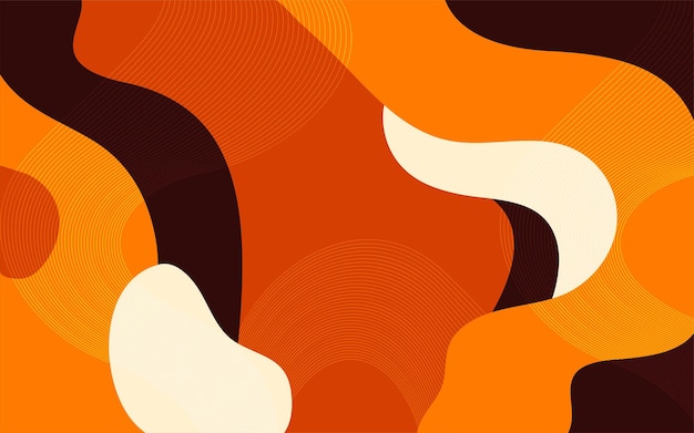 Vector fondo de forma geométrica abstracta con línea de onda