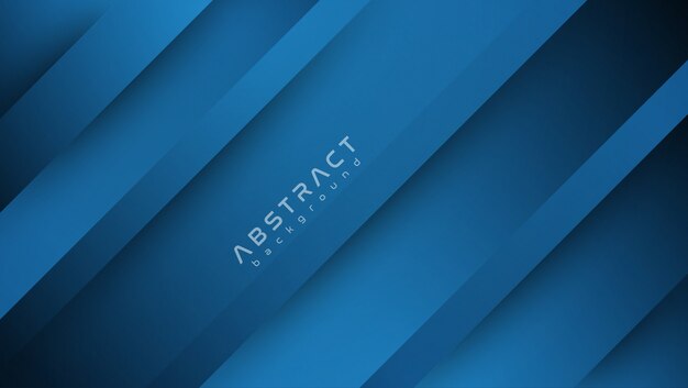 Fondo de forma geométrica azul abstrack