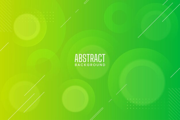 Fondo de forma geométrica degradado verde abstracto