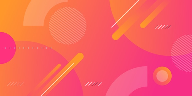 Fondo de forma geométrica degradado