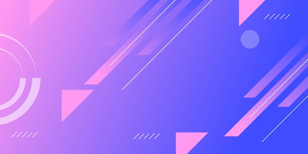 Fondo de forma geométrica degradado