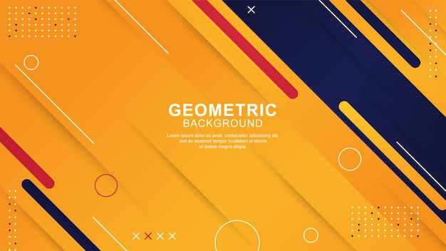 Fondo de forma geométrica con diseño moderno