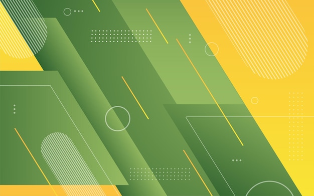 fondo de forma geométrica de gradiente colorido moderno